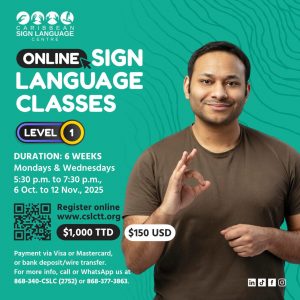 Sign Language Tuition (LEVEL 1)