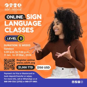 Sign Language Tuition (LEVEL 1)